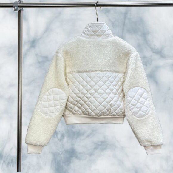 ALO Yoga White Women's Jacket Size L - Picture 9 of 9